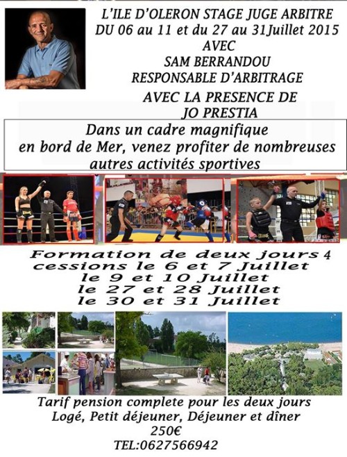 Stage Responsable d'Arbitrage