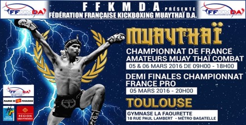 Championnat De France Muaythai FFKMDA