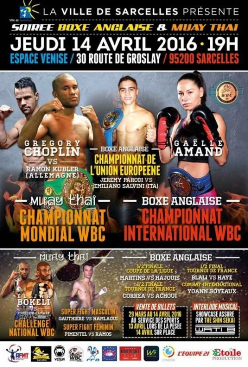 Soirée Boxe Anglaise et Muay Thai
