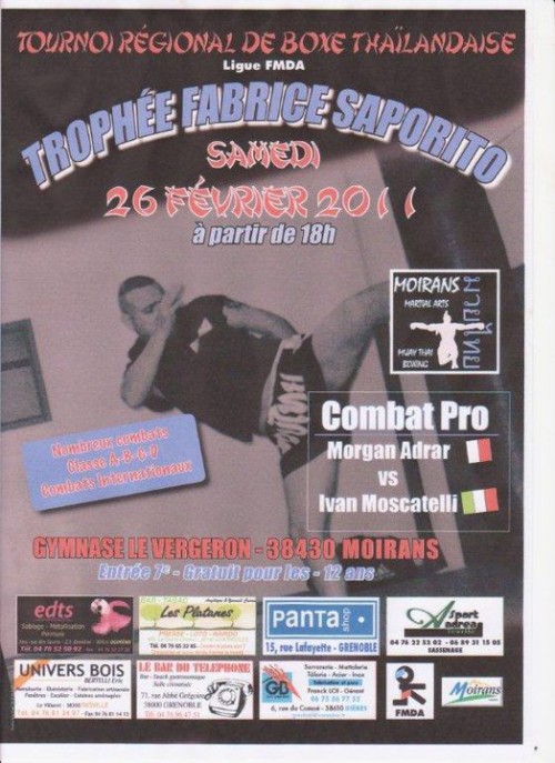Trophée Fabrice Saporito