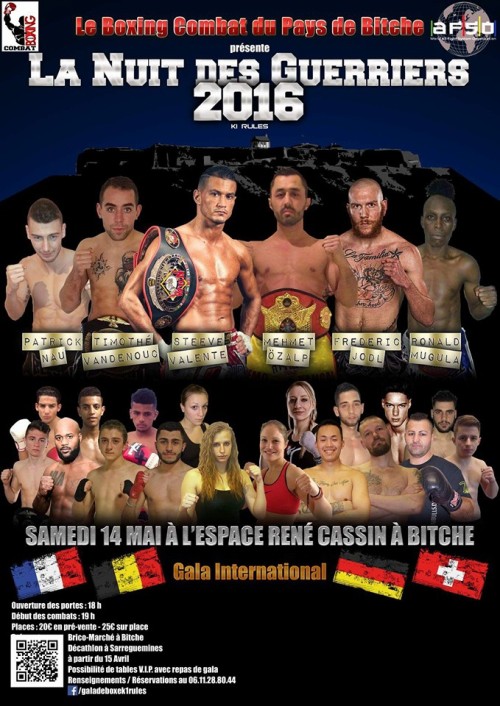 La Nuit des Guerriers 2016