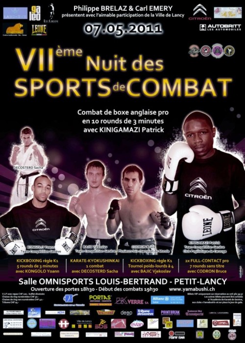 VII eme Nuit Des Sports De Combat
