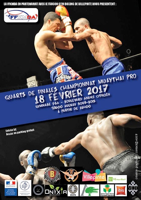 Quarts De Finale Muaythai Pro
