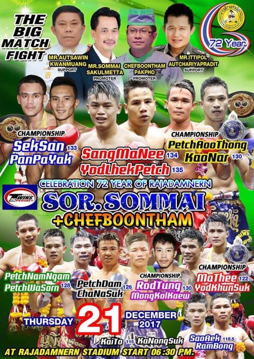Sor Sommai + Chefboontham