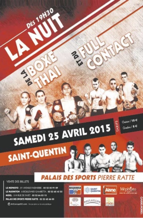 La Nuit De La Boxe Thai Et Du Full Contact