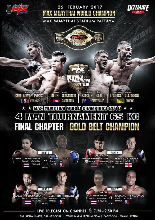 Max Muay Thai World Champion