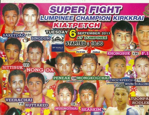 Lumpinee Champion Krikkrai