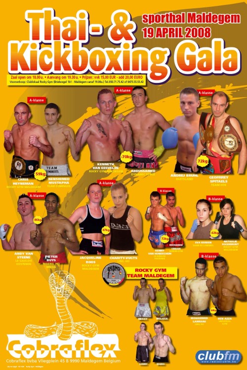 Thai & Kickboxing gala