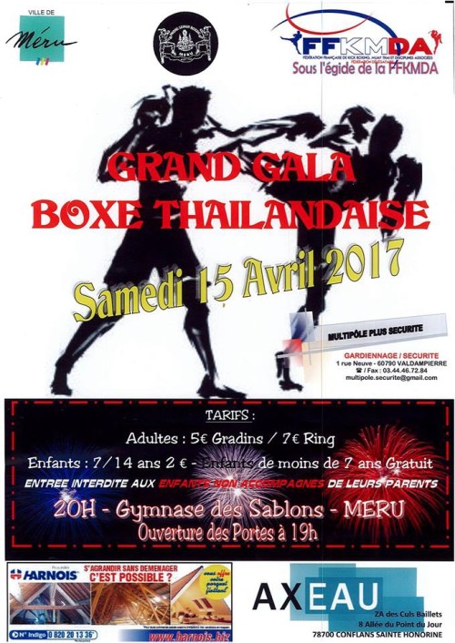 Grand Gala Boxe Thaïlandaise