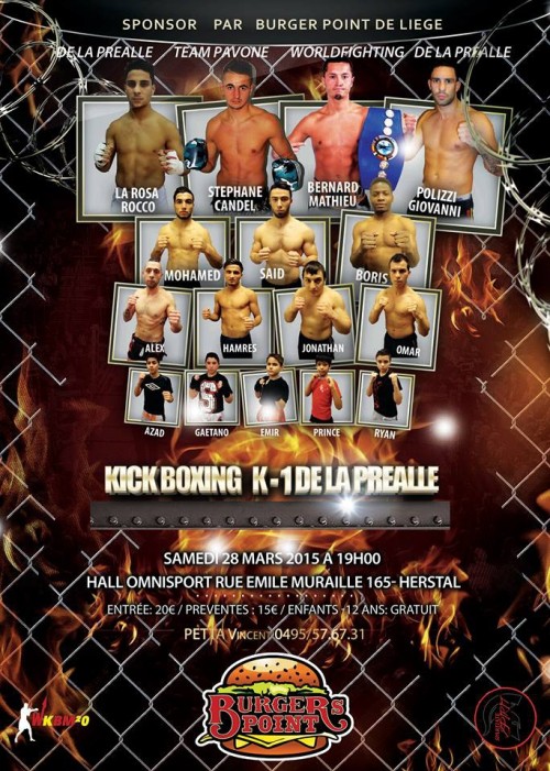 Kick Boxing K1 De la Prealle
