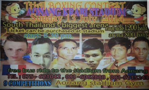 Thai Boxing Contest