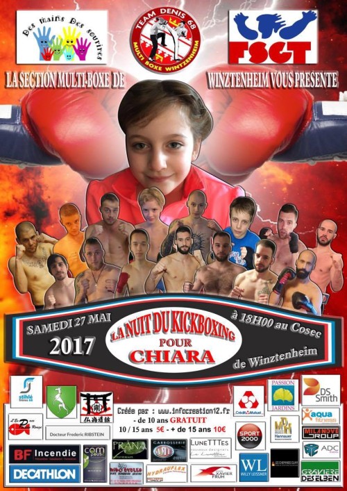 La Nuit Du Kickboxing Pour Chiara