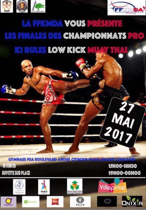 Finales Championnat De France Pro K1 Rules, Low Kick, Muay Thai