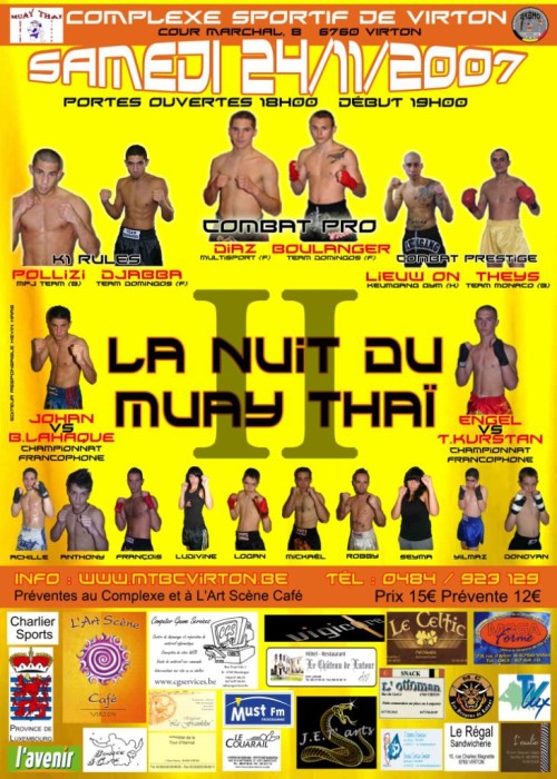 La Nuit du Muay Thai II