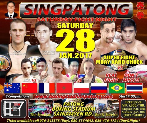 Singpatong Saturday Fight Night