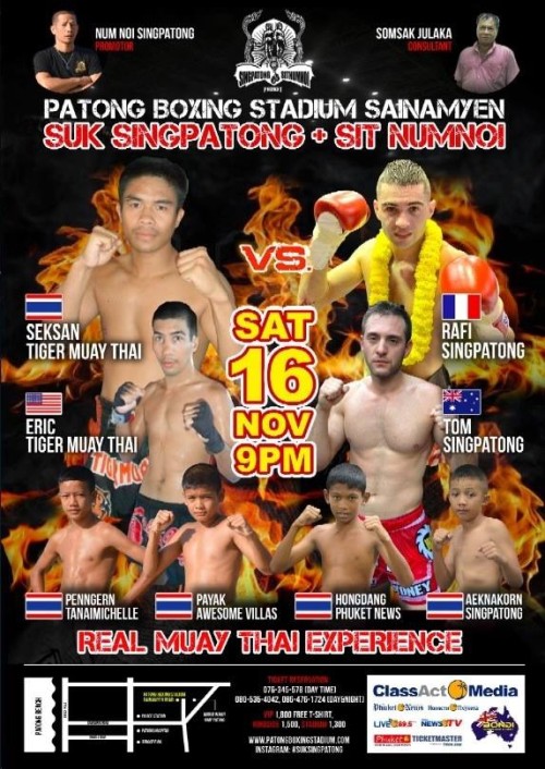 Suk Singpatong + Sit Numnoi