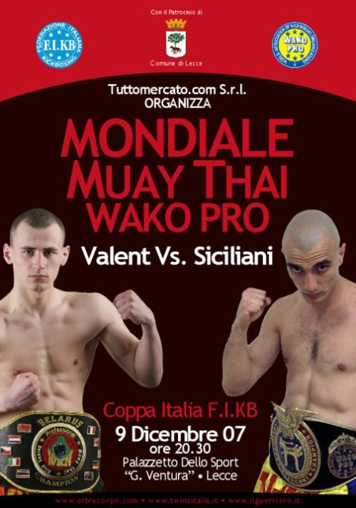 Mondiale Muay Thai Wako Pro