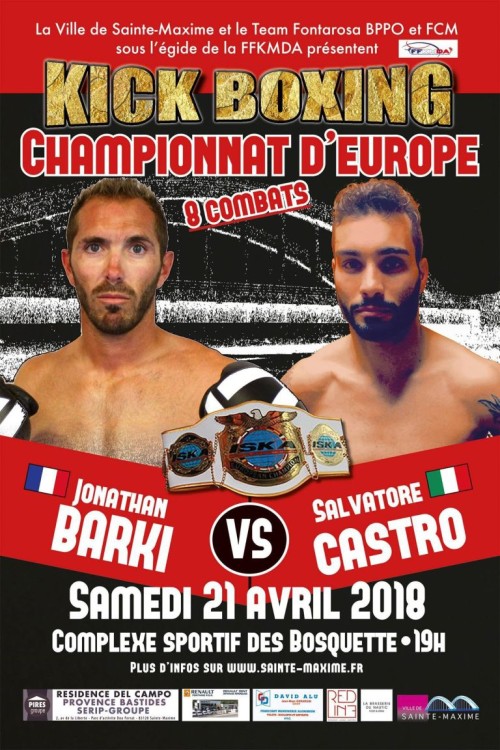 Kick Boxing Championnat d'Europe