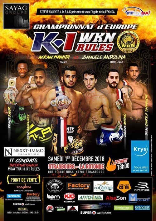 Championnat d'Europe WKN K-1 Rules