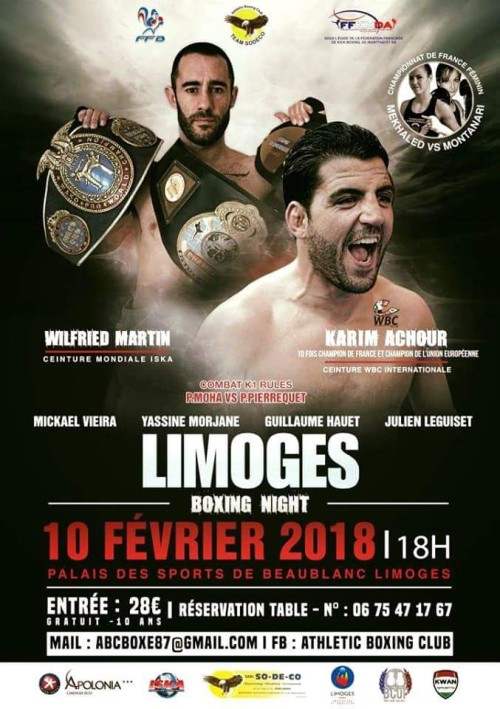 Limoges Boxing Night