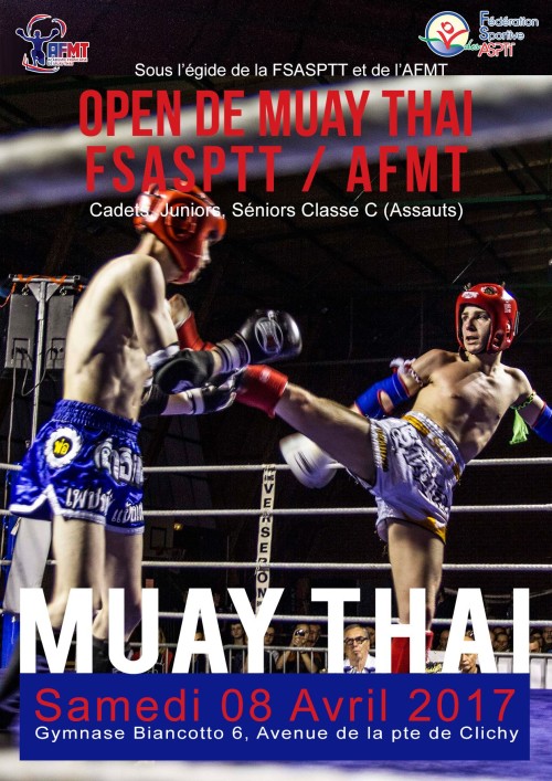 Open De Muay Thai FSASPTT / AFMT