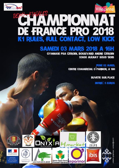 Demi-Finales Championnat De France Pro 2018