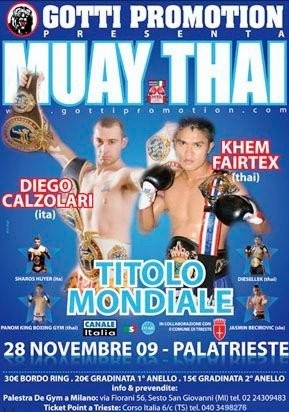 Gotti Promotion Presenta Muay Thai