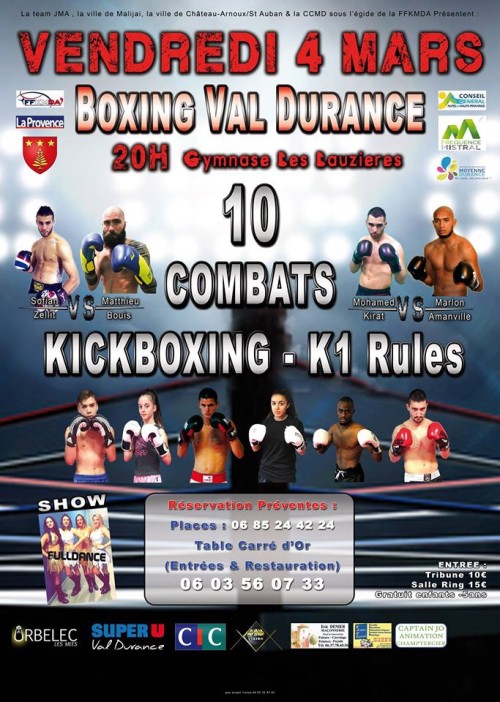 Boxing Val Durance