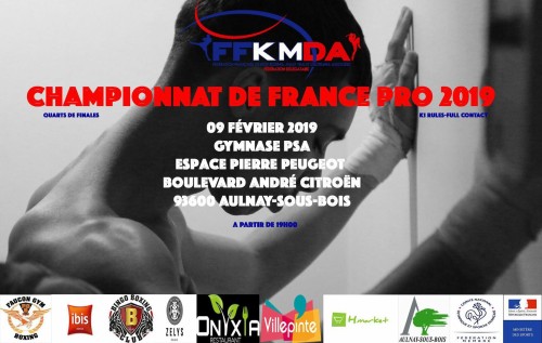 1/4 de Finale Championnat de France Pro de K1