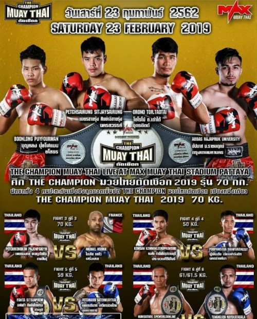 The Champion Muay Thai