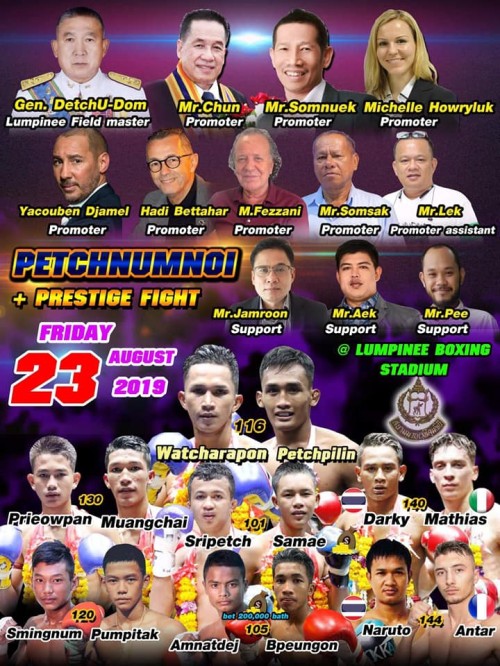 Petchnumnoi + Prestige Fight