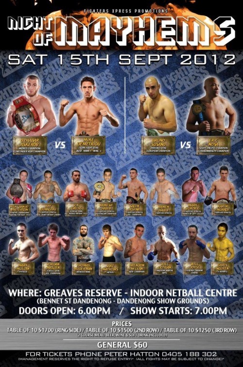 Night Of Mayhem 5