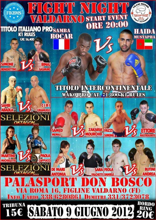 Fight Night Valdarno