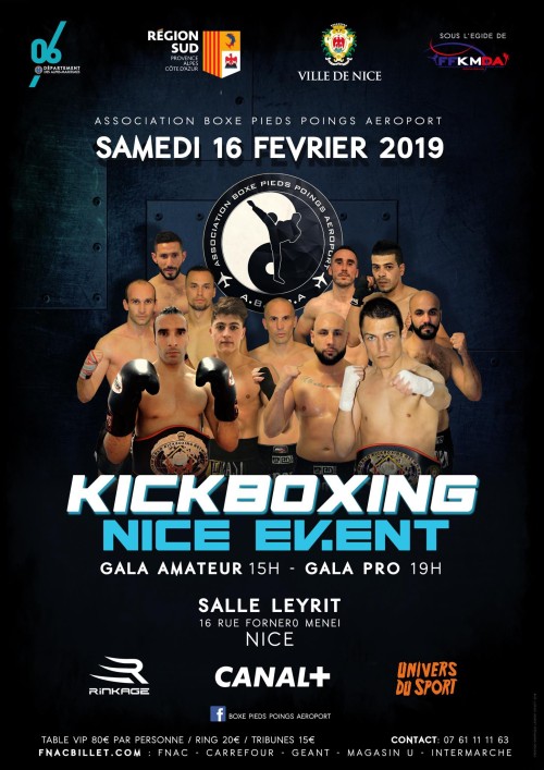 Kickboxing Nice Event