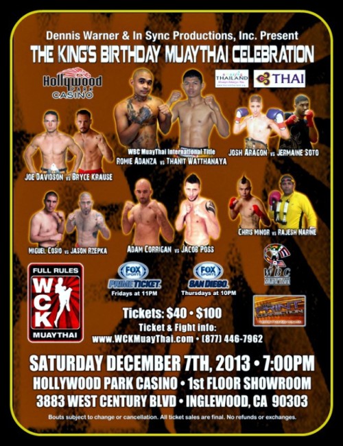 The King's Birthday Muaythai Celebration