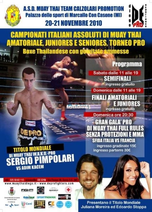 Campionati Italiani Assoluti Di Muay Thai