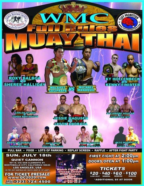 WMC Full Rules Muay Thai