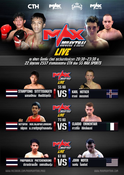 Max Muaythai Live