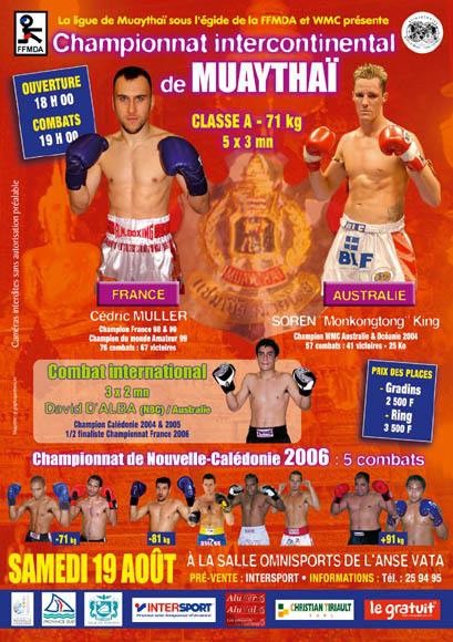 Championnat Intercontinental De Muaythai