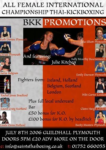 All Female International  Championship Thai-Boxing