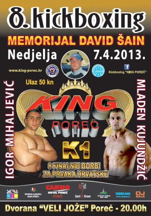 8. Kickboxing memorijal David Sain