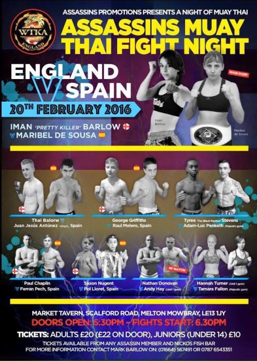 Assassins Muay Thai Fight Night