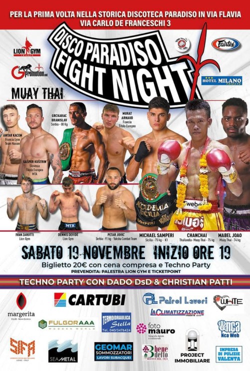 Disco Paradiso Fight Night