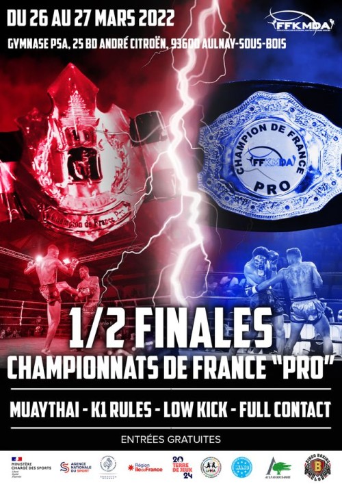 1/2 Finales Championnat de France Pro