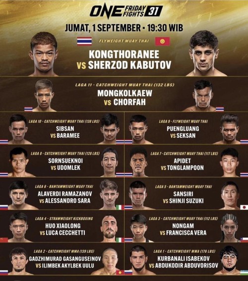 One Friday Fights 31
