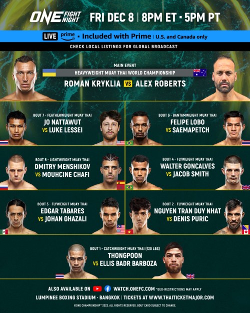 One Fight Night 17