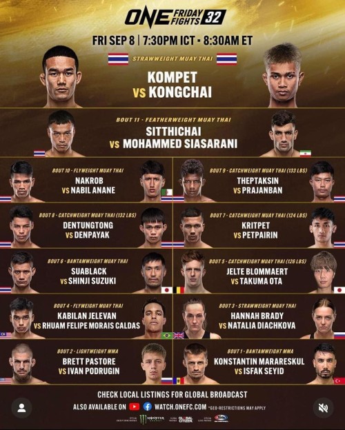 One Friday Fights 32