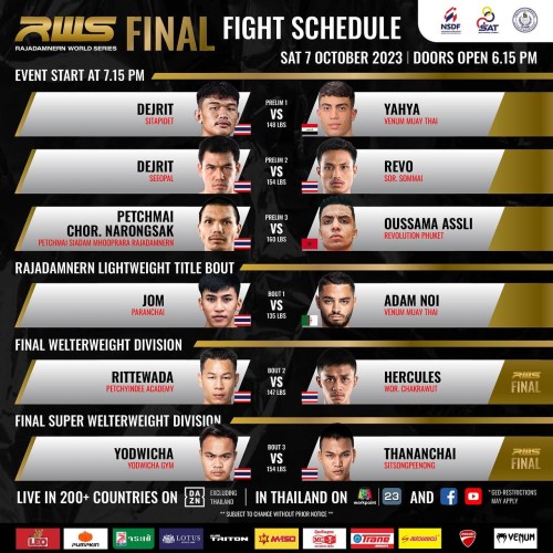 Rajadamnern World Series