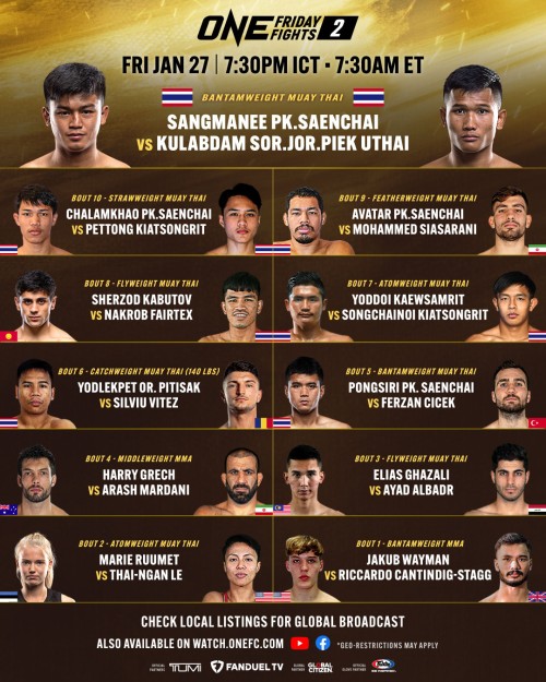 One Friday Fights 2