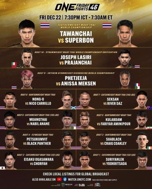 One Friday Fights 46